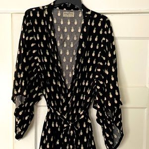 Kenny Flowers Pineapple Print Kimono 🍍